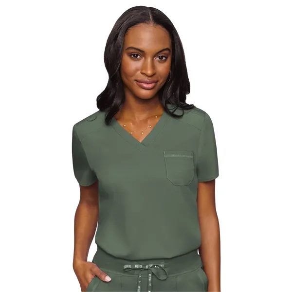 Med Couture - MC Touch - Women's 1-Pocket V-Neck Top - Med Couture - MC Touch - Women's 1-Pocket V-Neck Top - Image 18 of 30