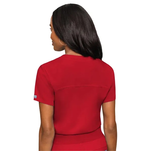 Med Couture - MC Touch - Women's 1-Pocket V-Neck Top - Med Couture - MC Touch - Women's 1-Pocket V-Neck Top - Image 21 of 30