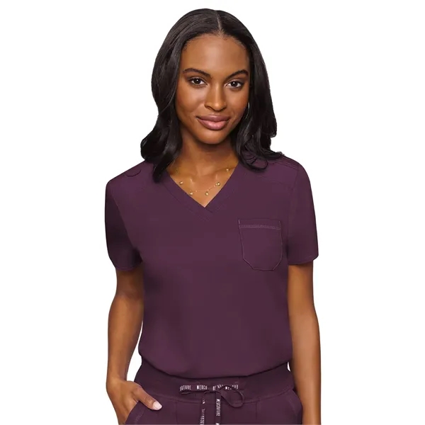 Med Couture - MC Touch - Women's 1-Pocket V-Neck Top - Med Couture - MC Touch - Women's 1-Pocket V-Neck Top - Image 30 of 30