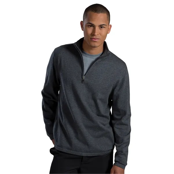 Edwards - Sweaters - Unisex Quarter-Zip Sweater - Edwards - Sweaters - Unisex Quarter-Zip Sweater - Image 5 of 6