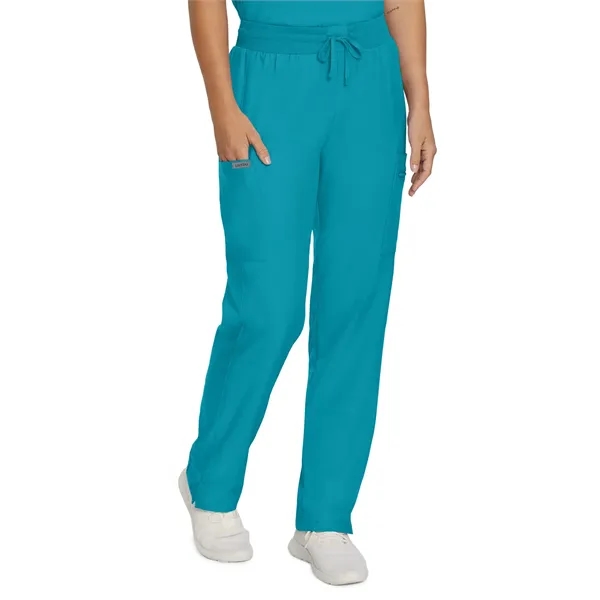 Landau - Forward - Women's Seven-Pocket Mid-Rise Rib-Knit... - Landau - Forward - Women's Seven-Pocket Mid-Rise Rib-Knit... - Image 29 of 33
