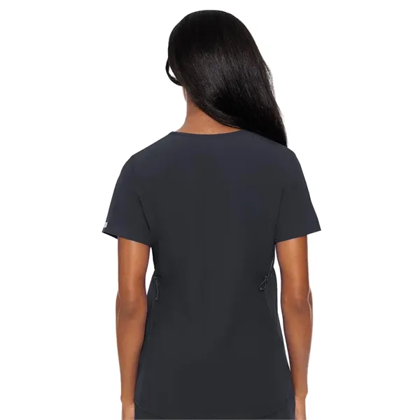 Med Couture - MC Touch - Women's 2-Pocket V-Neck Maternit... - Med Couture - MC Touch - Women's 2-Pocket V-Neck Maternit... - Image 6 of 9