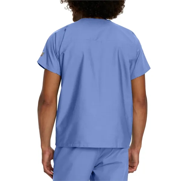 Landau - ScrubZone - Unisex No-Pocket Tuckable V-Neck Top - Landau - ScrubZone - Unisex No-Pocket Tuckable V-Neck Top - Image 2 of 7