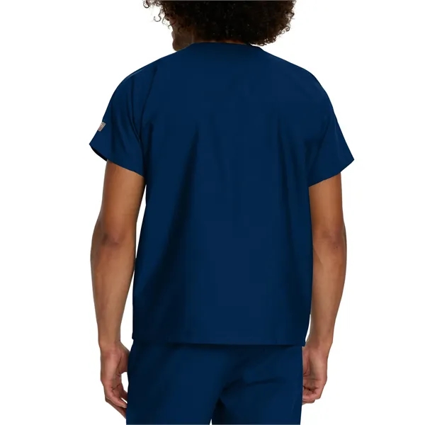 Landau - ScrubZone - Unisex No-Pocket Tuckable V-Neck Top - Landau - ScrubZone - Unisex No-Pocket Tuckable V-Neck Top - Image 6 of 7