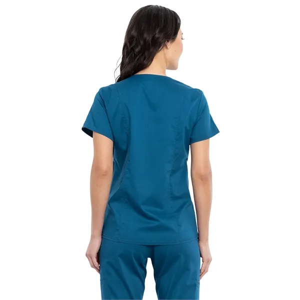 Cherokee - Workwear Revolution - Maternity Mock Wrap Top - Cherokee - Workwear Revolution - Maternity Mock Wrap Top - Image 2 of 13