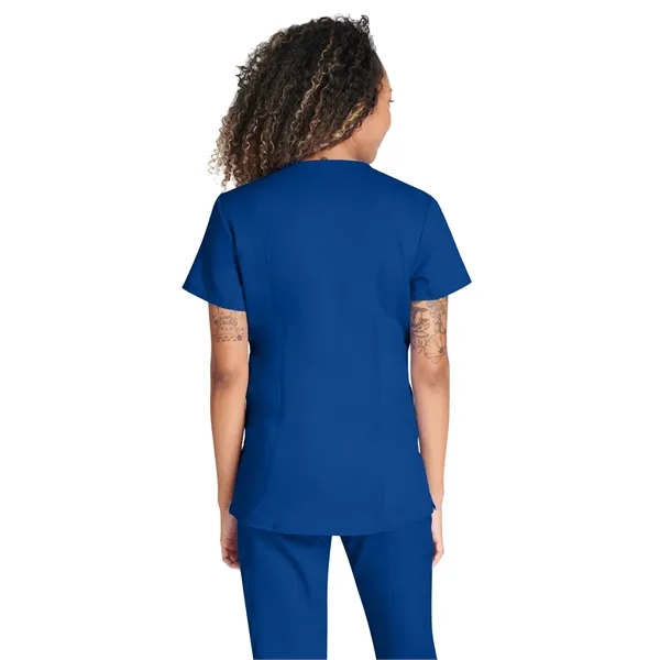 Cherokee - Workwear Revolution - Maternity Mock Wrap Top - Cherokee - Workwear Revolution - Maternity Mock Wrap Top - Image 6 of 13