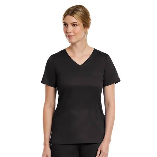 Maevn - Matrix - Women's Three-Pocket Curved Mock Wrap Top - Maevn - Matrix - Women's Three-Pocket Curved Mock Wrap Top - Image 2 of 32
