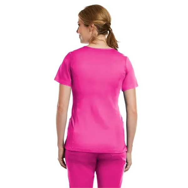 Maevn - Matrix - Women's Three-Pocket Curved Mock Wrap Top - Maevn - Matrix - Women's Three-Pocket Curved Mock Wrap Top - Image 12 of 32
