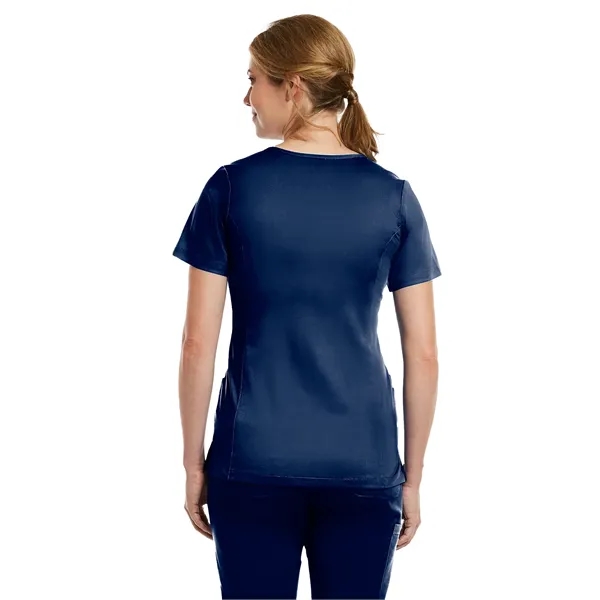 Maevn - Matrix - Women's Three-Pocket Curved Mock Wrap Top - Maevn - Matrix - Women's Three-Pocket Curved Mock Wrap Top - Image 15 of 32