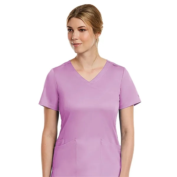 Maevn - Matrix - Women's Three-Pocket Curved Mock Wrap Top - Maevn - Matrix - Women's Three-Pocket Curved Mock Wrap Top - Image 19 of 32
