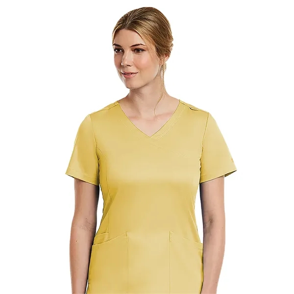 Maevn - Matrix - Women's Three-Pocket Curved Mock Wrap Top - Maevn - Matrix - Women's Three-Pocket Curved Mock Wrap Top - Image 27 of 32