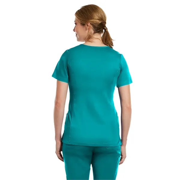Maevn - Matrix - Women's Three-Pocket Curved Mock Wrap Top - Maevn - Matrix - Women's Three-Pocket Curved Mock Wrap Top - Image 28 of 32