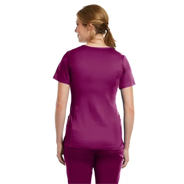 Maevn - Matrix - Women's Three-Pocket Curved Mock Wrap Top - Maevn - Matrix - Women's Three-Pocket Curved Mock Wrap Top - Image 31 of 32