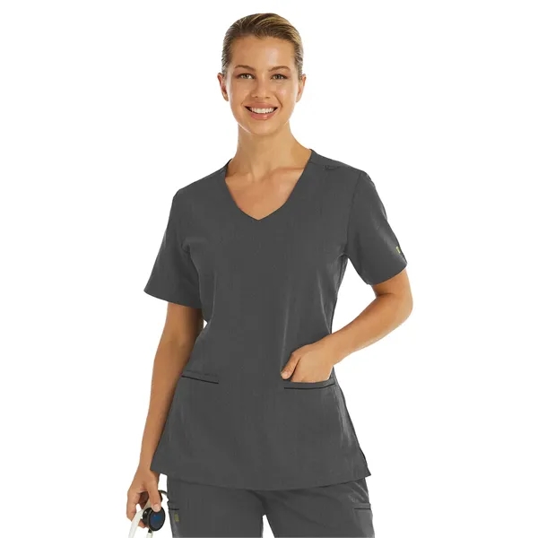 Maevn - Matrix Pro - Women's Two-Pocket Knit V-neck Top - Maevn - Matrix Pro - Women's Two-Pocket Knit V-neck Top - Image 1 of 7