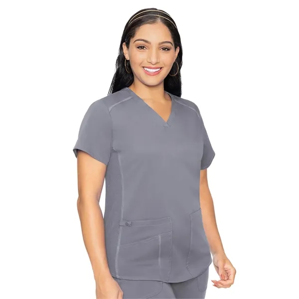 Med Couture - MC Touch - Women's 4-Pocket V-Neck Shirttai... - Med Couture - MC Touch - Women's 4-Pocket V-Neck Shirttai... - Image 7 of 44