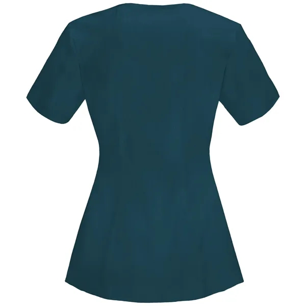 Infinity - Women's Stretch Rib-knit Back Panel Round Neck... - Infinity - Women's Stretch Rib-knit Back Panel Round Neck... - Image 2 of 42