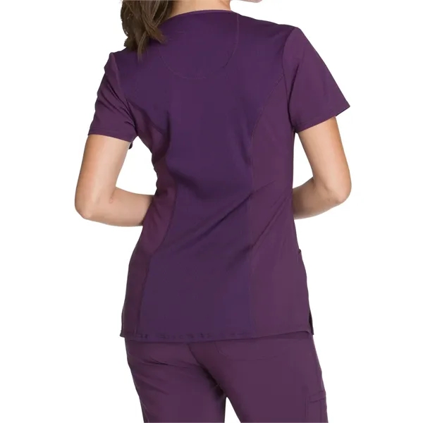 Infinity - Women's Stretch Rib-knit Back Panel Round Neck... - Infinity - Women's Stretch Rib-knit Back Panel Round Neck... - Image 8 of 42