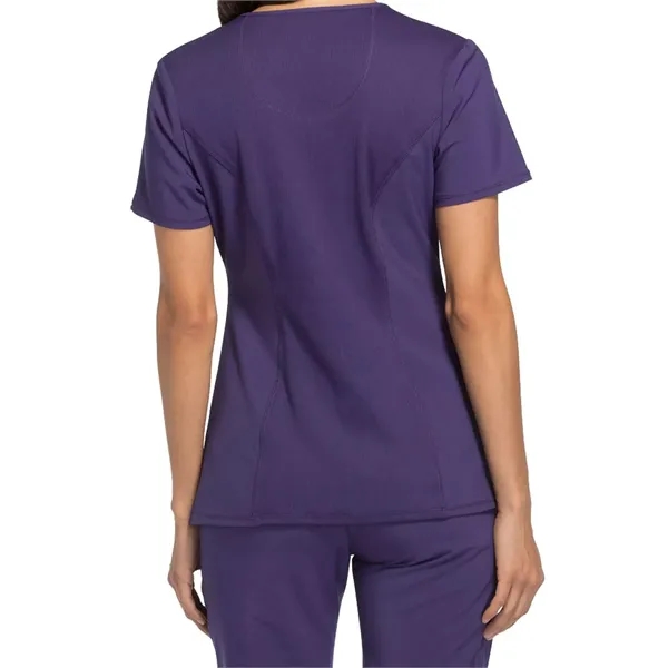 Infinity - Women's Stretch Rib-knit Back Panel Round Neck... - Infinity - Women's Stretch Rib-knit Back Panel Round Neck... - Image 13 of 42