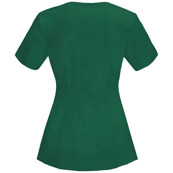 Infinity - Women's Stretch Rib-knit Back Panel Round Neck... - Infinity - Women's Stretch Rib-knit Back Panel Round Neck... - Image 17 of 42