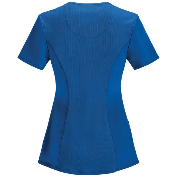 Infinity - Women's Stretch Rib-knit Back Panel Round Neck... - Infinity - Women's Stretch Rib-knit Back Panel Round Neck... - Image 33 of 42