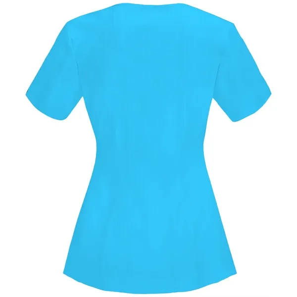 Infinity - Women's Stretch Rib-knit Back Panel Round Neck... - Infinity - Women's Stretch Rib-knit Back Panel Round Neck... - Image 37 of 42