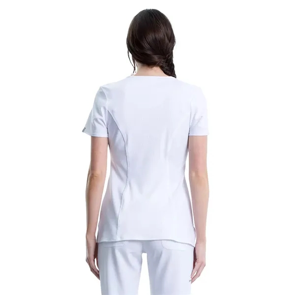 Infinity - Women's Stretch Rib-knit Back Panel Round Neck... - Infinity - Women's Stretch Rib-knit Back Panel Round Neck... - Image 39 of 42