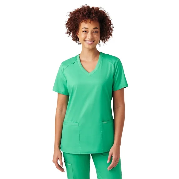 Landau - ProFlex - Women's 3-Pocket V-Neck Top - Landau - ProFlex - Women's 3-Pocket V-Neck Top - Image 7 of 37