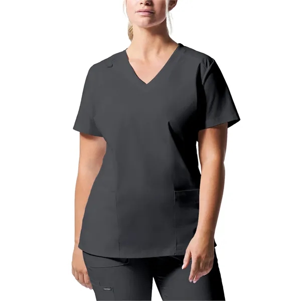 Landau - ProFlex - Women's 3-Pocket V-Neck Top - Landau - ProFlex - Women's 3-Pocket V-Neck Top - Image 15 of 37