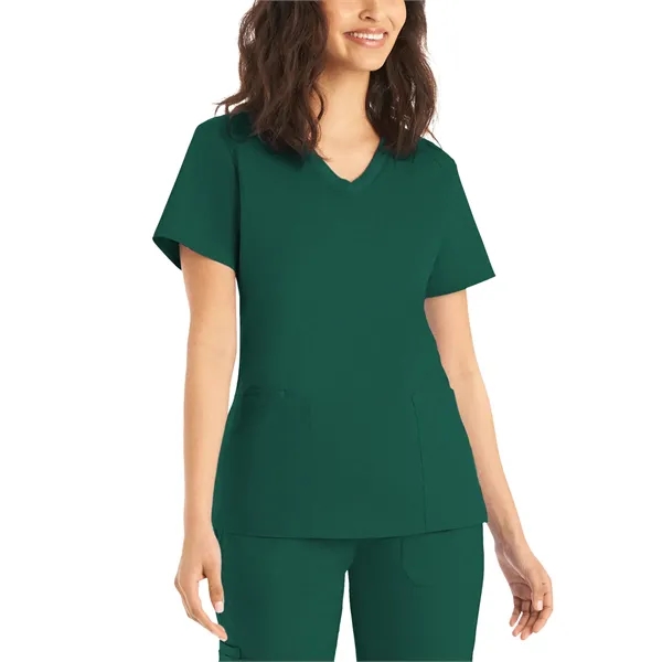 Landau - ProFlex - Women's 3-Pocket V-Neck Top - Landau - ProFlex - Women's 3-Pocket V-Neck Top - Image 17 of 37