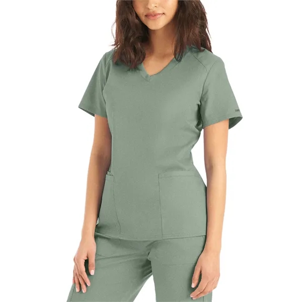 Landau - ProFlex - Women's 3-Pocket V-Neck Top - Landau - ProFlex - Women's 3-Pocket V-Neck Top - Image 25 of 37