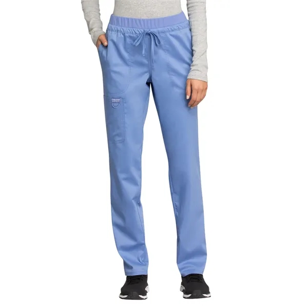 Cherokee - Workwear Revolution - Mid Rise Tapered Leg Dra... - Cherokee - Workwear Revolution - Mid Rise Tapered Leg Dra... - Image 5 of 29
