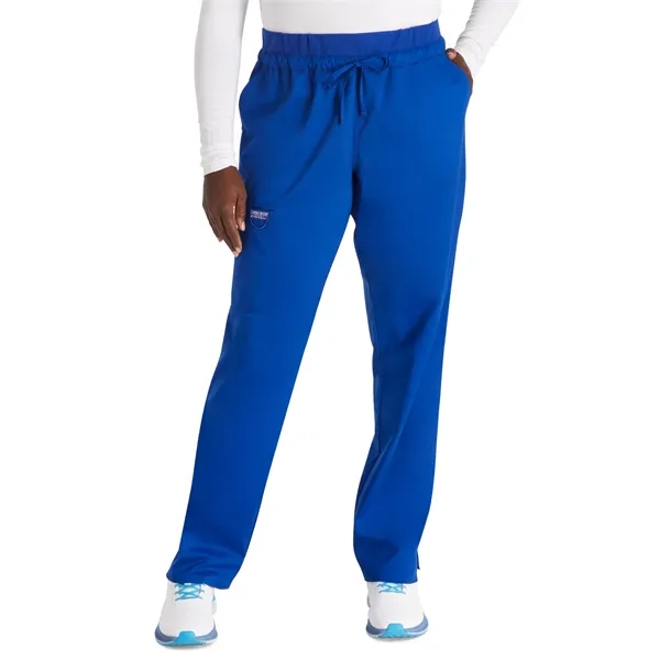 Cherokee - Workwear Revolution - Mid Rise Tapered Leg Dra... - Cherokee - Workwear Revolution - Mid Rise Tapered Leg Dra... - Image 9 of 29
