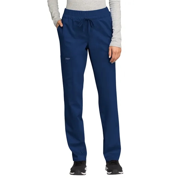 Cherokee - Workwear Revolution - Mid Rise Tapered Leg Dra... - Cherokee - Workwear Revolution - Mid Rise Tapered Leg Dra... - Image 15 of 29