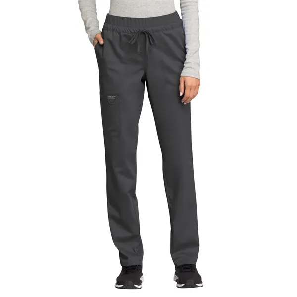 Cherokee - Workwear Revolution - Mid Rise Tapered Leg Dra... - Cherokee - Workwear Revolution - Mid Rise Tapered Leg Dra... - Image 17 of 29