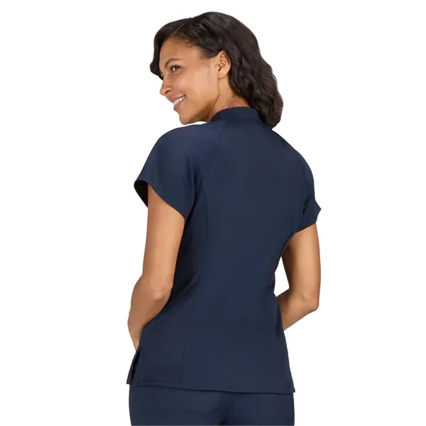 koi - Lite - Women's Four-Pocket Ombre Zipper Neck Limite... - koi - Lite - Women's Four-Pocket Ombre Zipper Neck Limite... - Image 2 of 3