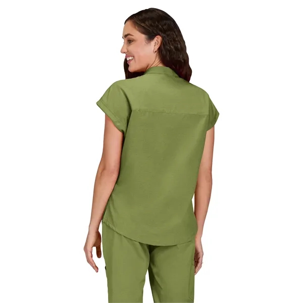 koi - Solis - Women's Zipper Neck Combo Chest Pocket Catr... - koi - Solis - Women's Zipper Neck Combo Chest Pocket Catr... - Image 6 of 11