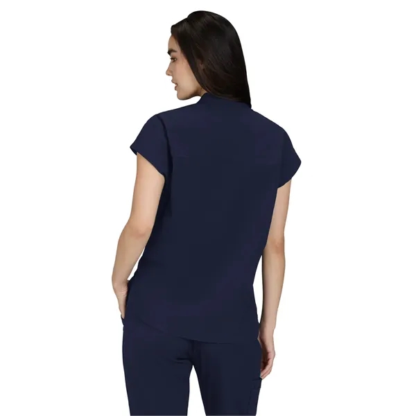koi - Solis - Women's Zipper Neck Combo Chest Pocket Catr... - koi - Solis - Women's Zipper Neck Combo Chest Pocket Catr... - Image 8 of 11