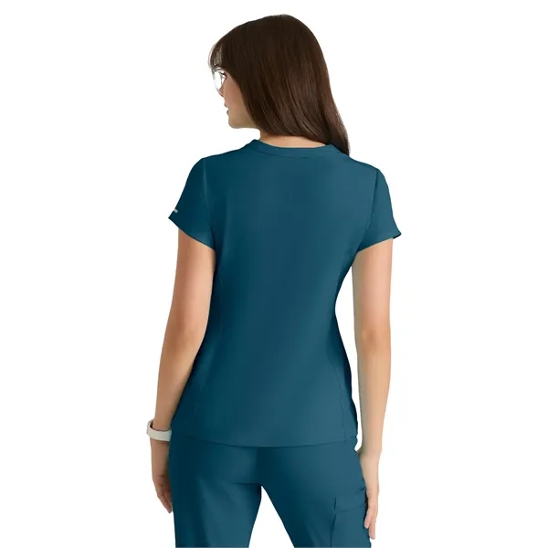 Skechers - Women's Two-Pocket Placket V-Neck Coast Scrub Top - Skechers - Women's Two-Pocket Placket V-Neck Coast Scrub Top - Image 1 of 17
