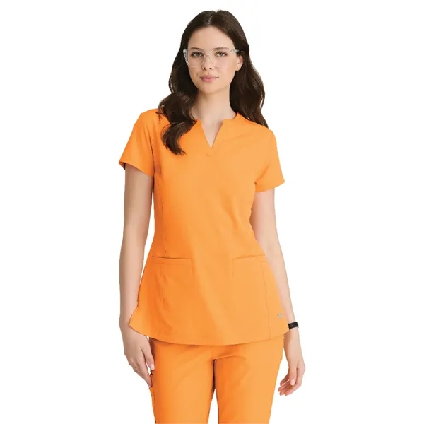 Skechers - Women's Two-Pocket Placket V-Neck Coast Scrub Top - Skechers - Women's Two-Pocket Placket V-Neck Coast Scrub Top - Image 5 of 17