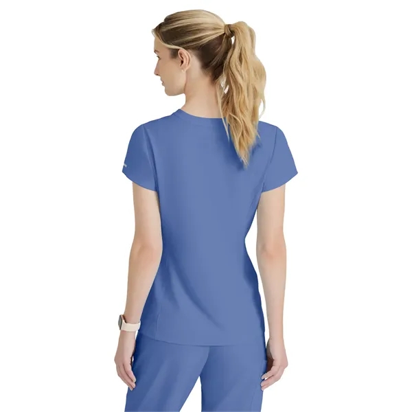 Skechers - Women's Two-Pocket Placket V-Neck Coast Scrub Top - Skechers - Women's Two-Pocket Placket V-Neck Coast Scrub Top - Image 6 of 17