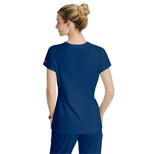 Skechers - Women's Two-Pocket Placket V-Neck Coast Scrub Top - Skechers - Women's Two-Pocket Placket V-Neck Coast Scrub Top - Image 8 of 17