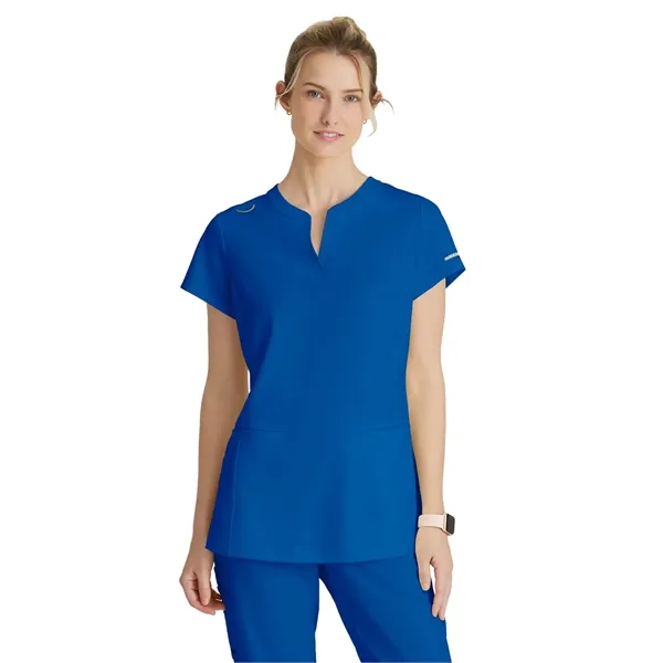 Skechers - Women's Two-Pocket Placket V-Neck Coast Scrub Top - Skechers - Women's Two-Pocket Placket V-Neck Coast Scrub Top - Image 11 of 17