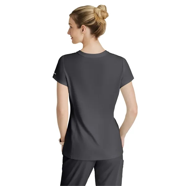 Skechers - Women's Two-Pocket Placket V-Neck Coast Scrub Top - Skechers - Women's Two-Pocket Placket V-Neck Coast Scrub Top - Image 12 of 17
