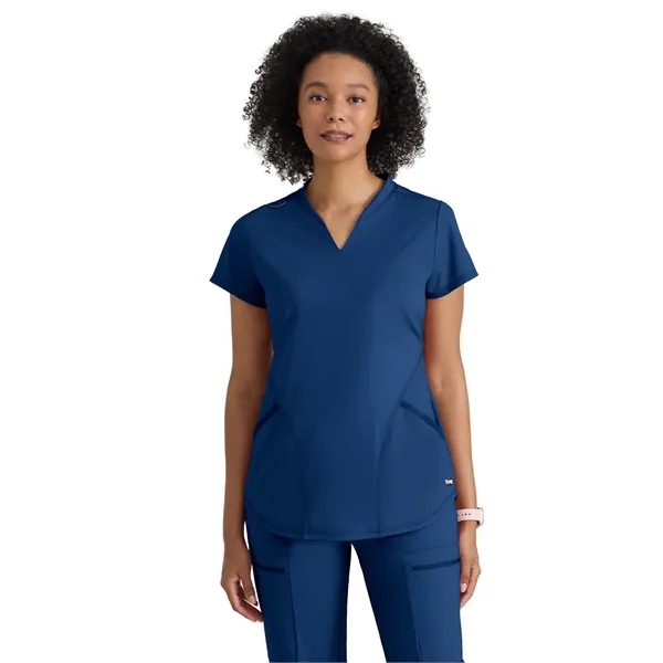 Grey's Anatomy Knit Stretch - Women's Two-Pocket V-Neck D... - Grey's Anatomy Knit Stretch - Women's Two-Pocket V-Neck D... - Image 7 of 13