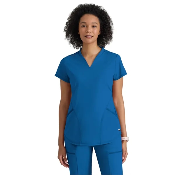 Grey's Anatomy Knit Stretch - Women's Two-Pocket V-Neck D... - Grey's Anatomy Knit Stretch - Women's Two-Pocket V-Neck D... - Image 9 of 13
