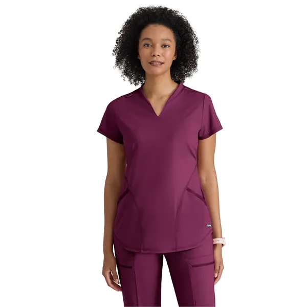 Grey's Anatomy Knit Stretch - Women's Two-Pocket V-Neck D... - Grey's Anatomy Knit Stretch - Women's Two-Pocket V-Neck D... - Image 13 of 13