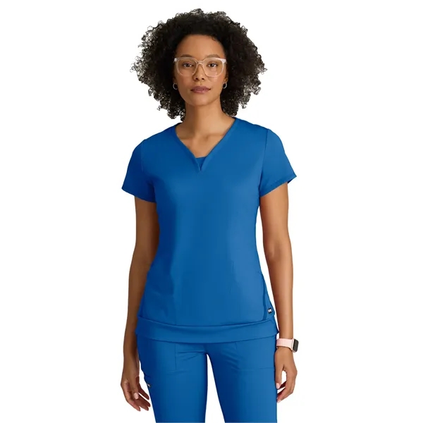 Grey's Anatomy Knit Stretch - Women's Two-Pocket V-Neck M... - Grey's Anatomy Knit Stretch - Women's Two-Pocket V-Neck M... - Image 7 of 11