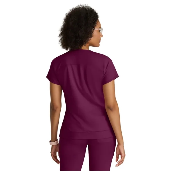 Grey's Anatomy Knit Stretch - Women's Two-Pocket V-Neck M... - Grey's Anatomy Knit Stretch - Women's Two-Pocket V-Neck M... - Image 10 of 11