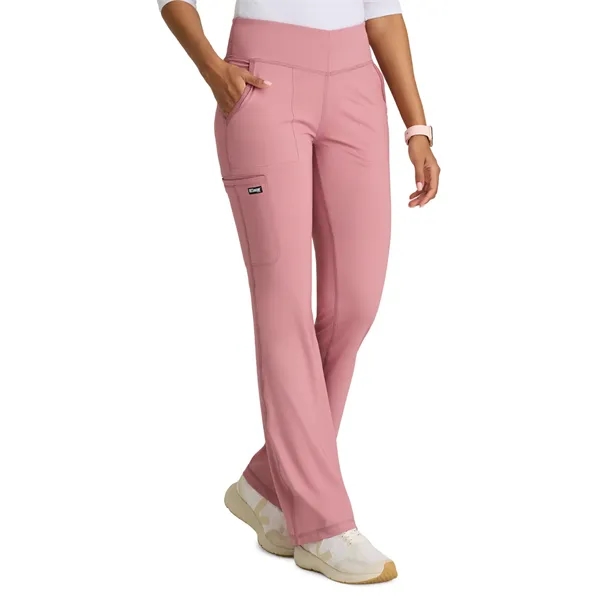 Grey's Anatomy Knit Stretch - Women's Five-Pocket V-Front... - Grey's Anatomy Knit Stretch - Women's Five-Pocket V-Front... - Image 3 of 13