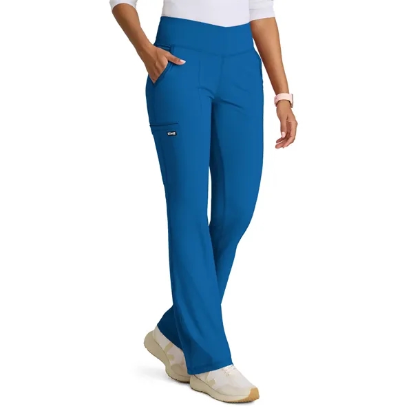 Grey's Anatomy Knit Stretch - Women's Five-Pocket V-Front... - Grey's Anatomy Knit Stretch - Women's Five-Pocket V-Front... - Image 9 of 13